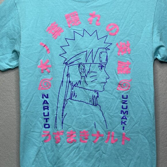 Naruto Shippuden Uzumaki T-Shirt Size S Ripple Junction Graphic Print - Picture 2 of 5